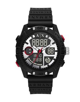 Armani Exchange Wrist Watch 50287980ot – Sleek Design, Adjustable Buckle Strap, Comfortable Silicone