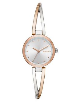 DKNY Wrist Watch 58049513cg - Logo, Stainless Steel Case & Strap