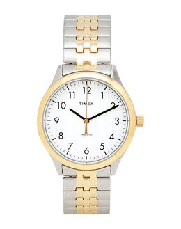 Timex Wrist Watch 50260562ww: Plated Case, Brand Logo, Stainless Steel Strap, Automatic Movement
