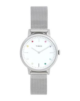 Timex Wrist Watch 50272758bi, Stainless Steel Case, Framed Closure/Clasp, Brand Logo Detail