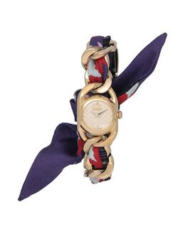 Missoni Wrist Watch 50295033xm, Plated Finish, Brand Logo Inlay, Openable Link Bracelet, Battery Operated Movement, Stainless Steel Strap And Case, Water Resistant