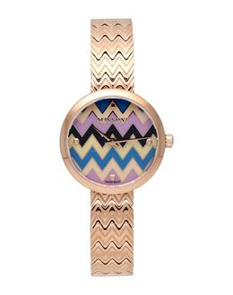 Missoni Wrist Watch 58054838ib, Stainless Steel Case, Deployant Clasp, Quartz Movement
