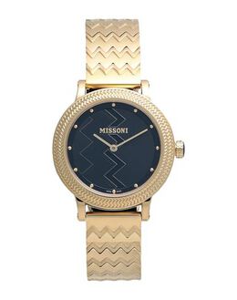 Missoni Wrist Watch, Model 50263906wo - Brand Logo, Stainless Steel Case & Strap