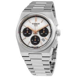 Tissot PRX Chronograph Automatic White Dial Mens Watch T1374271101100