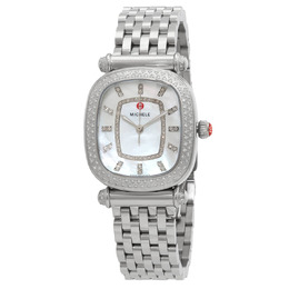 Michele Caber Isle Quartz Diamond Mother of Pearl Dial Ladies Watch mww16c000032
