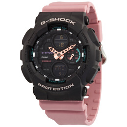 Casio G-Shock Alarm World Time Chronograph Quartz Analog-Digital Ladies Watch gmas140-4a