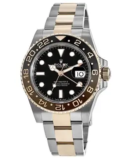 New Authentic Rolex GMT-Master II Root Beer M126711CHNR-0002 Men's Watch