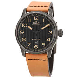 Mido Multifort Automatic Black Dial Mens Watch M0326073605099