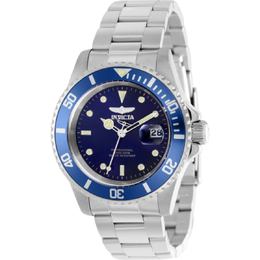 Invicta Pro Diver Quartz Blue Dial Mens Watch 37156