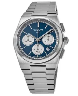 Tissot PRX Automatic Chronograph Blue Dial Steel Men's Watch t137.427.11.041.00