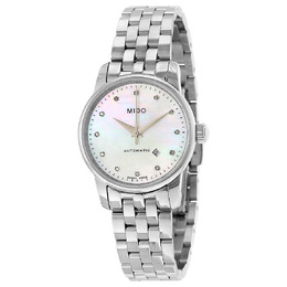 M76004691 Mido Baroncelli Ladies Automatic Watch Mother of Pearl Dial