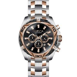 Invicta Bolt Chronograph Quartz Black Dial Mens Watch 34129