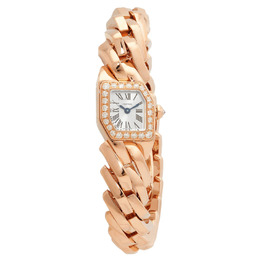 Cartier Maillon de Cartier Quartz Diamond Silver Dial Ladies Watch WJBJ00 (Ref: WJBJ0002)