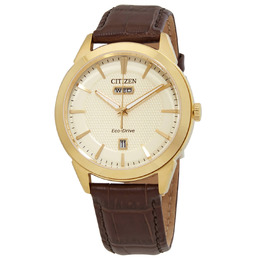 Citizen Eco-Drive Watch AW0092-07Q Gold-tone Mens