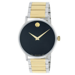 Movado Museum Classic Stainless Steel Men's Quartz Watch, Model yes