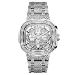JBW Platinum Series Chronograph Silver-tone Dial Mens Watch ps545b
