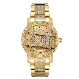JBW Platinum Series Diamond Gold-tone Dial Ladies Watch ps510a