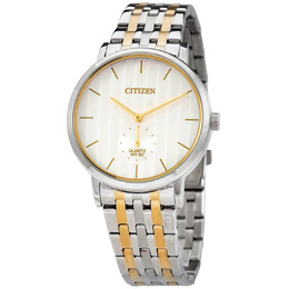 Citizen Quartz Silver Dial Two-tone Mens Watch BE9174-55A