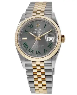 Rolex Datejust 36, Yellow Gold & Steel, Model M126233-0035