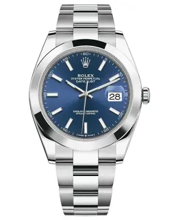 Rolex Datejust 41 Stainless Steel Blue Dial Men's Watch M126300-0001