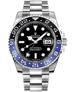Rolex GMT Master II Batman M126710BLNR-0003 Men's Watch Black Dial Oyster Bracelet
