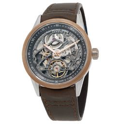 Raymond Weil 2785-sbc-60000 Freelancer Automatic Mens Grey Dial Watch