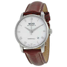 Mido Baroncelli Automatic White Dial Mens Watch - M86004268