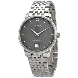 Mido Baroncelli III Automatic Anthracite Dial Mens Watch M0274261108800