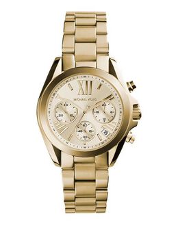 Michael Kors Watch Model 58021067FK: Stainless Steel Case & Strap, Quartz Movement, Water Resistant