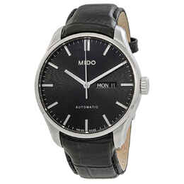 Mido Belluna II Mens Black Dial Automatic Watch m0246301605100