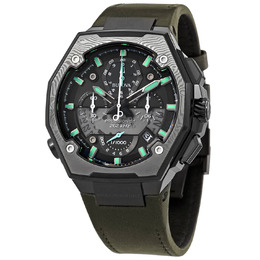 Bulova Precisionist X Special Edition Chronograph Quartz Black Dial Mens Watch 98b355