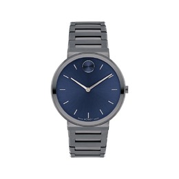 3601076 Movado Horizon Series Blue Dial Stainless Steel Unisex Watch