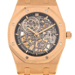 Audemars Piguet Royal Oak Openworked Extra Thin Automatic Mens Watch 16204or.oo.1240or.03