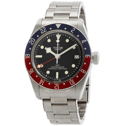 Pre-owned Tudor Black Bay Automatic GMT Mens Watch m79830rb-0001