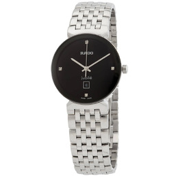 Rado Florence Quartz Diamond Black Dial Ladies Watch r48913713