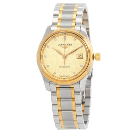 Longines Master Collection Automatic Diamond Ladies Watch l2.257.5.38.7