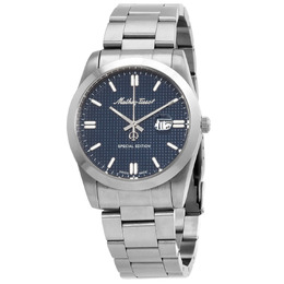 Mathey-Tissot Mathy Chess Quartz Blue Dial Mens Watch h452abu