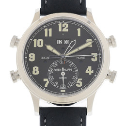 Patek Philippe Grand Complications Alarm Automatic Mens Watch 5520p-001