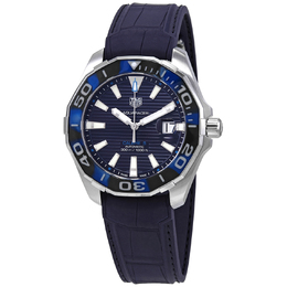 Pre-owned Tag Heuer Aquaracer Black Dial Mens Watch way201p.ft6178