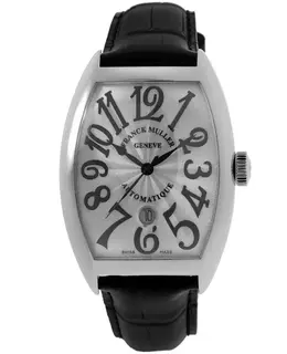 Franck Muller Cintree Curvex White Dial Men's Watch Model 8880 SC DT AC
