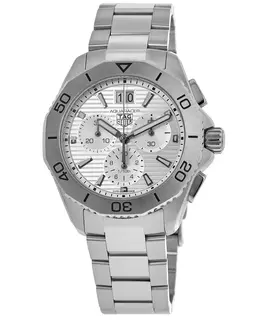 Tag Heuer Aquaracer Professional 200 Date Silver Dial Steel Men's Watch cbp1111.ba0627
