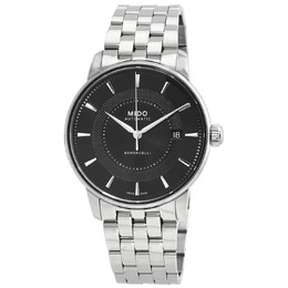 Mido Baroncelli Signature Automatic Black Dial Mens Watch M0374071105101