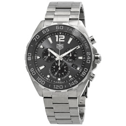 Tag Heuer Formula 1 Chronograph Grey Dial Mens Watch caz1011.ba0842
