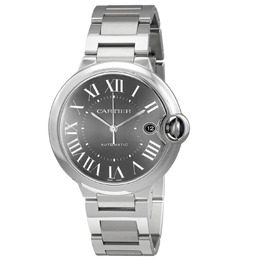 Cartier Ballon Bleu Automatic Grey Dial Mens Watch wsbb0060
