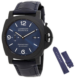 Panerai Luminor Marina Automatic Blue Dial Mens Watch pam01664