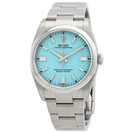 Rolex Oyster Perpetual 36 Automatic Chronometer ''Tiffany Blue'' Dial Watch 126000tqblso