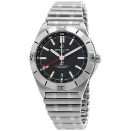 Breitling Chronomat Automatic Chronometer Black Dial Mens Watch a32398101b1a1