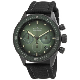 Blancpain Fifty Fathoms Chronograph Automatic Green Dial Mens Watch 5200 0153 b52a