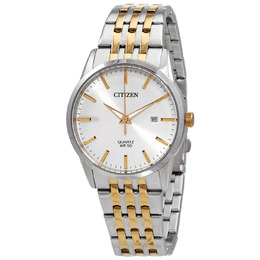 Citizen Quartz Champagne Dial Two-tone Mens Watch bi5006-81p