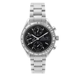 Pre-owned Omega Speedmaster Chronograph Automatic Black Dial Mens Watch 3513.50.00